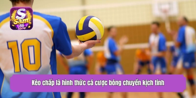 Kèo chấp là hình thức cá cược bóng chuyền kịch tính